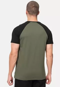 Футболка с принтом NORMALE PASSFORM MAGILLIGAN Lonsdale, оливковый