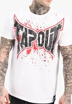 Футболка с принтом NORMALE PASSFORM SPLASHING Tapout, белый