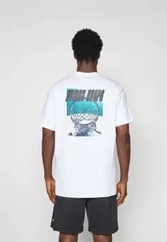 Футболка с принтом NOVELTY Adidas Performance, белый