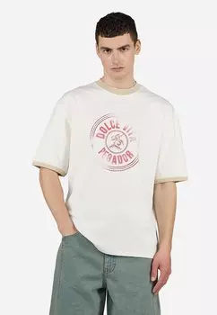 Футболка с принтом NUEVO TEE Pegador, кремовый