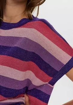 Футболка с принтом NUSILLA DARLENE Nmph, фиолетовый