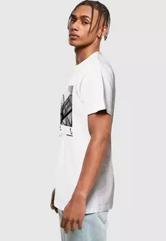 Футболка с принтом NYC BALLIN Mister Tee, белый