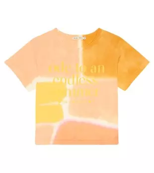 Футболка с принтом Nydia The New Society, оранжевый