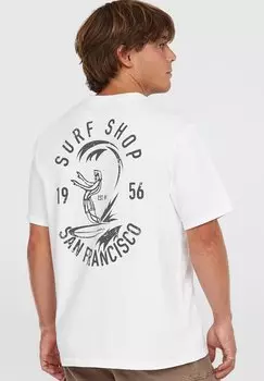 Футболка с принтом O'RIGINALS SURF SHOP T-SHIRT O'Neill, белый