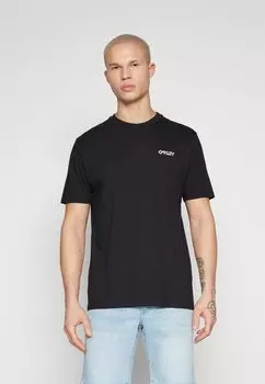 Футболка с принтом Oakley, цвет blackout