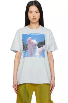 Футболка с принтом "Объятия" Collina Strada, цвет a hug