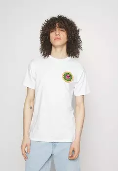 Футболка с принтом Obey Clothing, белый