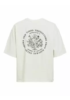 Футболка с принтом Object, белый