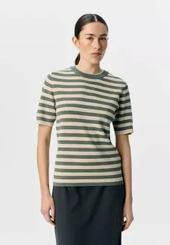 Футболка с принтом OBJESTER Object, цвет Laurel Wreath