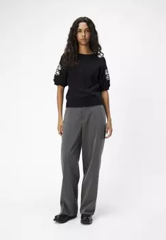 Футболка с принтом OBJRASHIA Object, черный