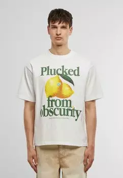 Футболка с принтом OBSCURITY Market, белый