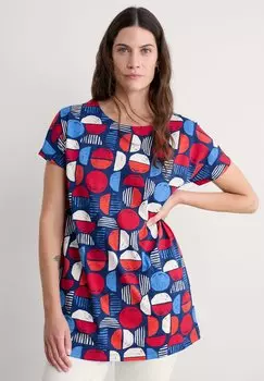 Футболка с принтом OCEAN GAZE Seasalt Cornwall, темно-синий