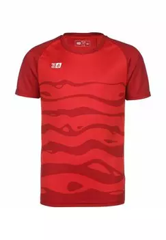 Футболка с принтом Ocean Tahi Match Ika Outfitter, цвет fiery red