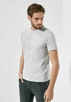 Футболка с принтом OCHNIK, серый