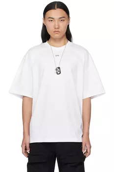 Футболка с принтом Off' stamp Off-White, мультиколор