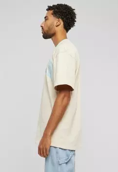 Футболка с принтом OG EAGLE TEE Karl Kani, цвет Light Sand Light Blue