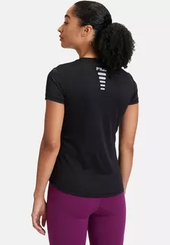 Футболка с принтом OHRSTECKER Fila, черный