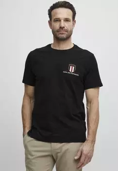 Футболка с принтом OLAF FQ1924, цвет black beauty