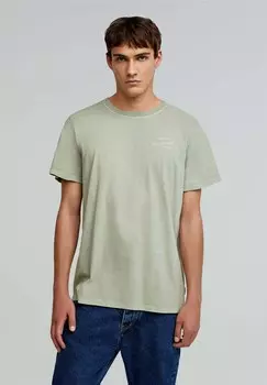 Футболка с принтом OLD MARKET Scalpers, хаки