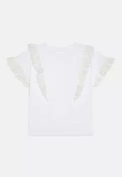 Футболка с принтом Olea Pepe Jeans, белый