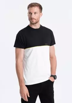 Футболка с принтом Ombre, черный