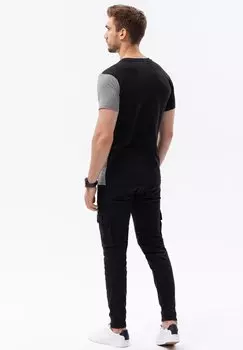 Футболка с принтом Ombre, черный