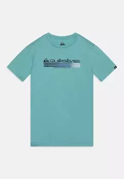 Футболка с принтом OMNI FILL YOUTH Quiksilver, цвет marine blue