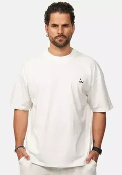 Футболка с принтом ONE REDOX T-SHIRT OVERSIZE, белый