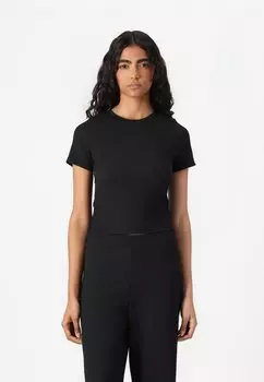 Футболка с принтом ONL30 BILL O NECK SHORT ONLY, черный
