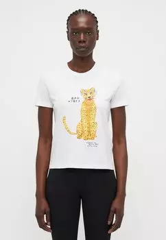 Футболка с принтом ONLBARIA ONLY Tall, белый