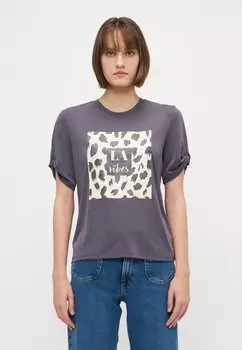 Футболка с принтом ONLFREE LIFE CREATE ONLY Tall, черный