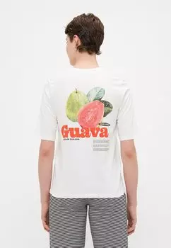 Футболка с принтом ONLPHOEBE FRESH ONLY Tall, кремовый