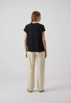 Футболка с принтом Onltani V Neck ONLY, черная