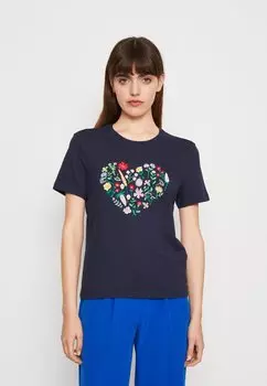 Футболка с принтом ONLY