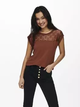 Футболка с принтом ONLY