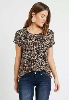 Футболка с принтом ONLY, черный