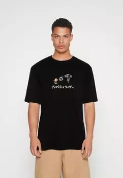 Футболка с принтом Only & Sons, черный