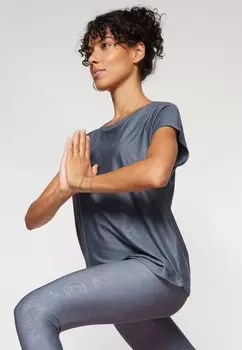 Футболка с принтом ONPAUB-SNAKE LIFE LOOSE TEE ONLY Play, синий