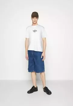 Футболка с принтом Onscelebrity Life Tee Unisex Only & Sons, цвет bright white