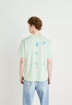 Футболка с принтом ONSFT TRACK TEE Only & Sons, мята