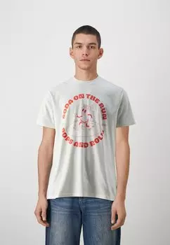 Футболка с принтом ONSKIM UNISEX Only & Sons, белый