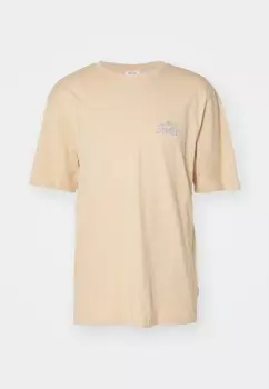 Футболка с принтом ONSSUNNY TEE Only & Sons, бежевый