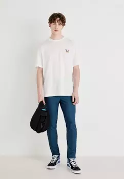Футболка с принтом ONSTROY TEE UNISEX Only & Sons, кремовый