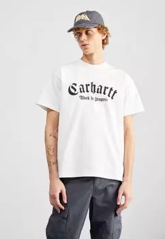 Футболка с принтом Onyx Carhartt WIP, цвет white/black