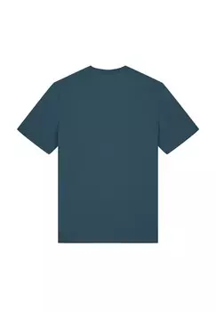 Футболка с принтом OPASAURUS watapparel, бирюзовый