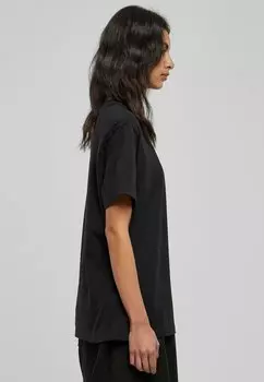 Футболка с принтом Optimist Mister Tee, черная
