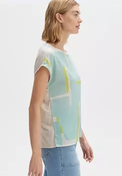 Футболка с принтом Opus, мята