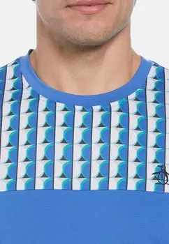 Футболка с принтом Original Penguin, синий