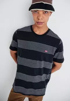 Футболка с принтом ORIGINAL TEE Levi's, черный