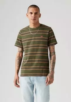 Футболка с принтом ORIGINAL TEE Levi's®, оливковый
